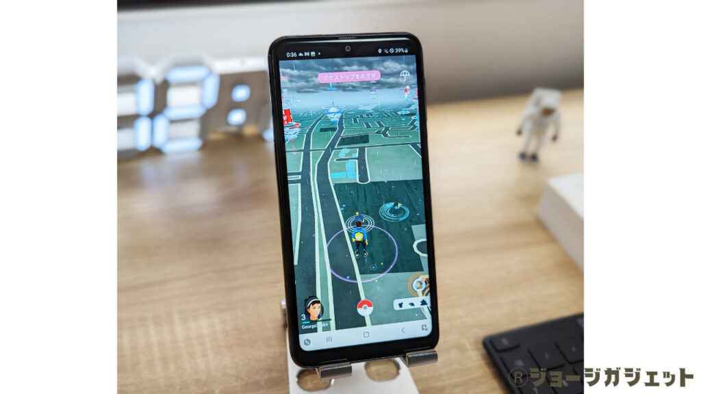 Galaxy A23 5GでポケモンGOの動作チェック