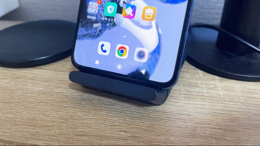 Xiaomi 12T Proはワイヤレス充電に対応していない