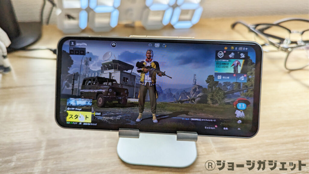 ASUS Zenfone 9でPUBGモバイルの動作チェック