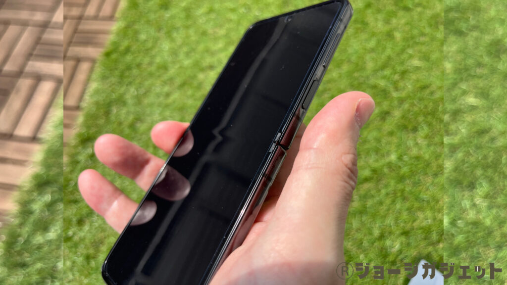 Galaxy Z Flip4の指紋・顔認証をチェック