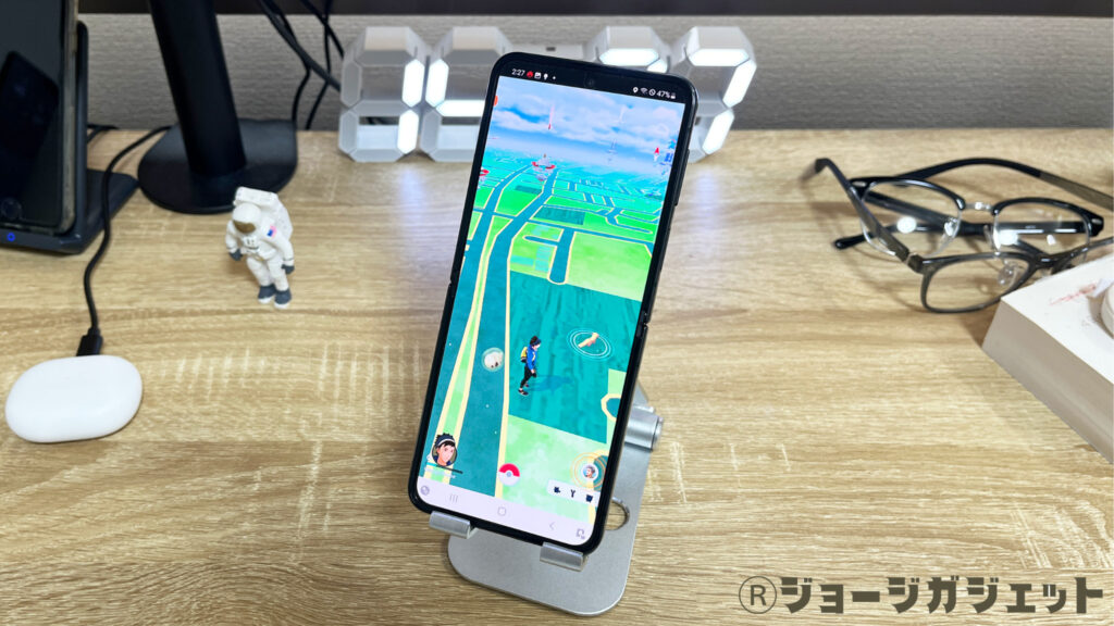 Galaxy Z Flip4でポケモンGOの動作チェック