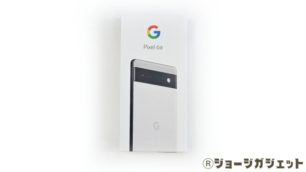 Google Pixel 6aの外箱をチェック