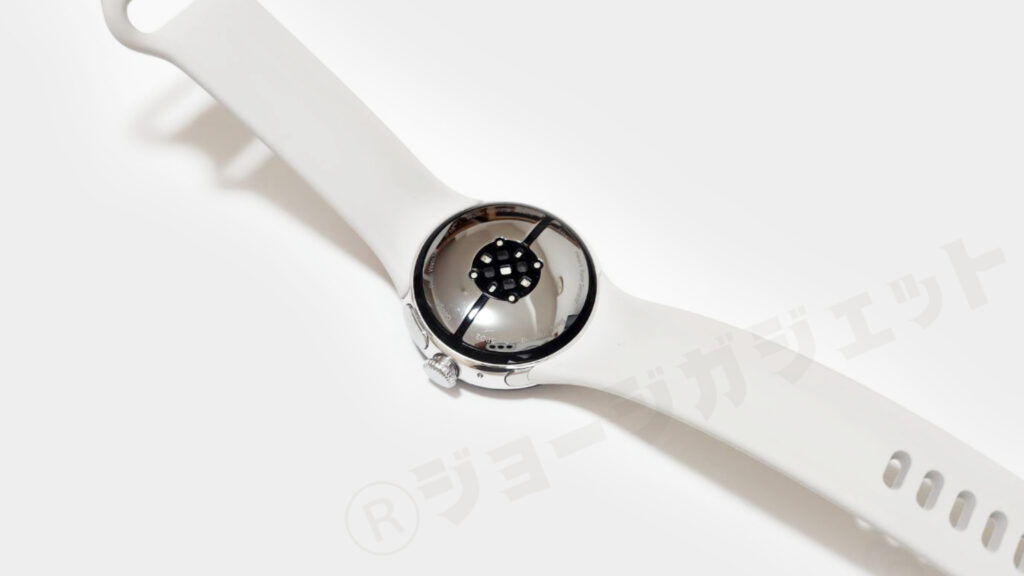 Goolge Pixel Watch 2の背面デザイン