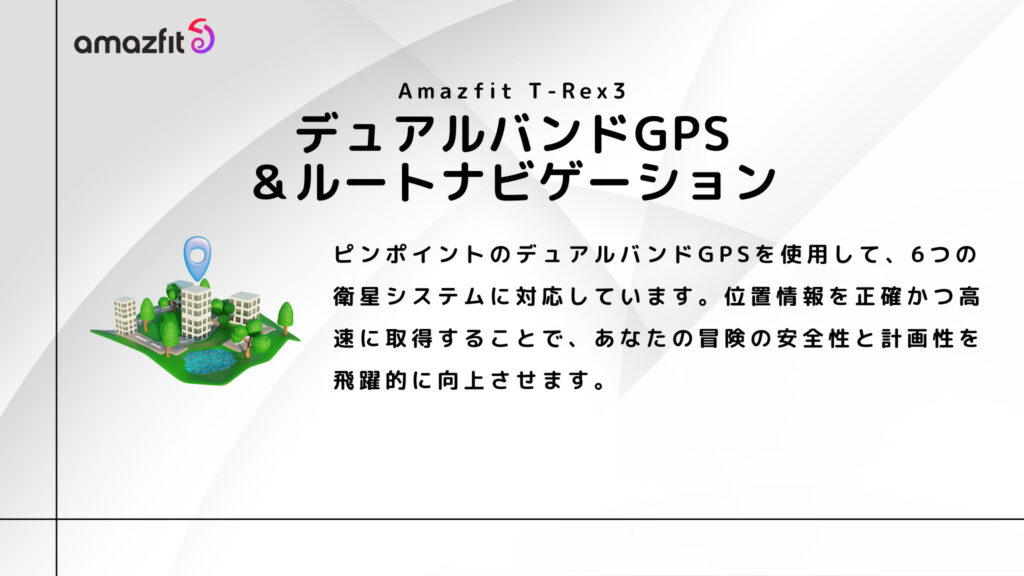 GPSの精度も向上