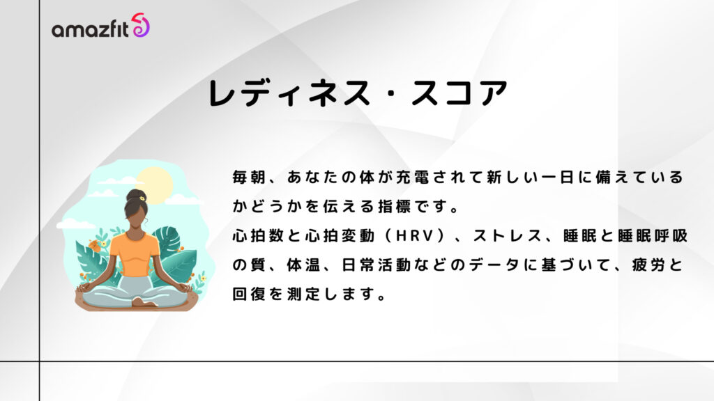 どちらも「レディネス・スコア」に対応