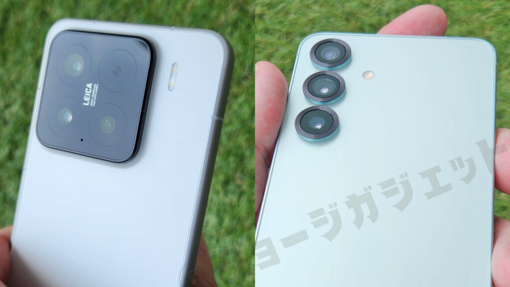 Xiaomi 15 とGalaxy S25 のカメラ性能