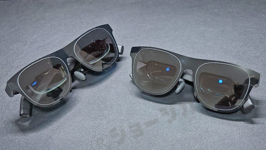 左:XREAL One 右:XREAL One Pro