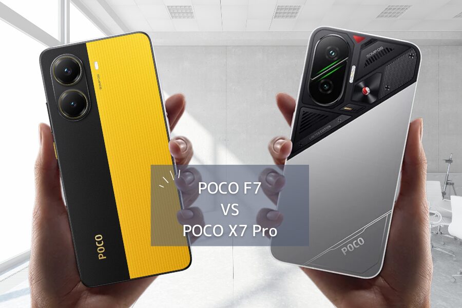 ミドルレンジ比較】POCO F7 とPOCO X7 Pro はどっちが買い？