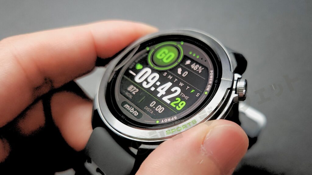 Mibro GS Active 2 のバッテリー【最大20日間】