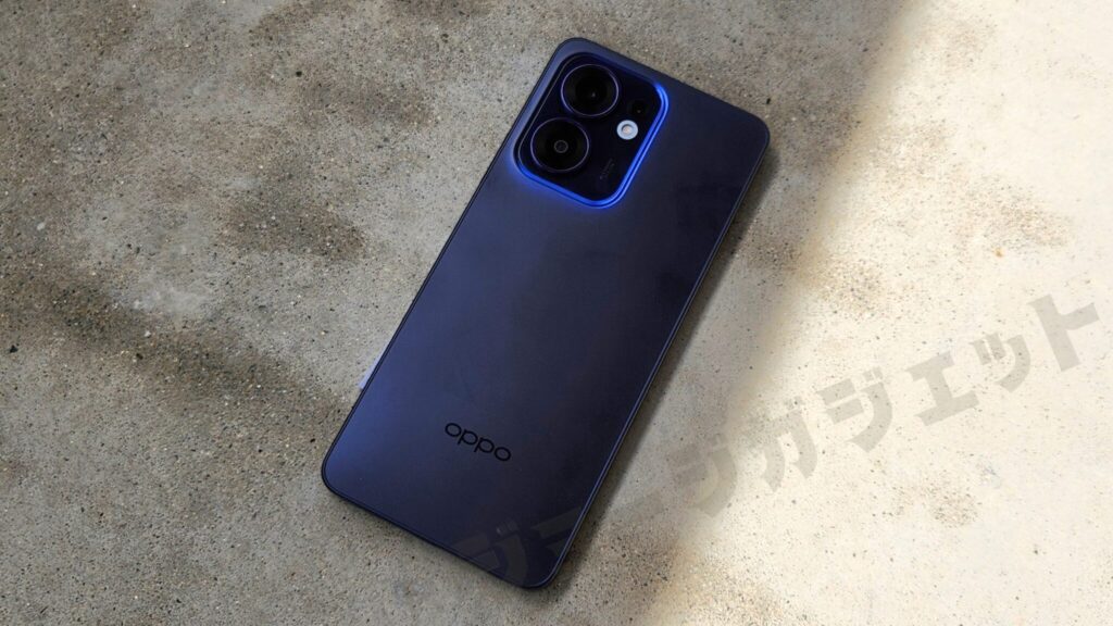 OPPO Reno13 A のカメラ【AI機能搭載で編集が簡単】