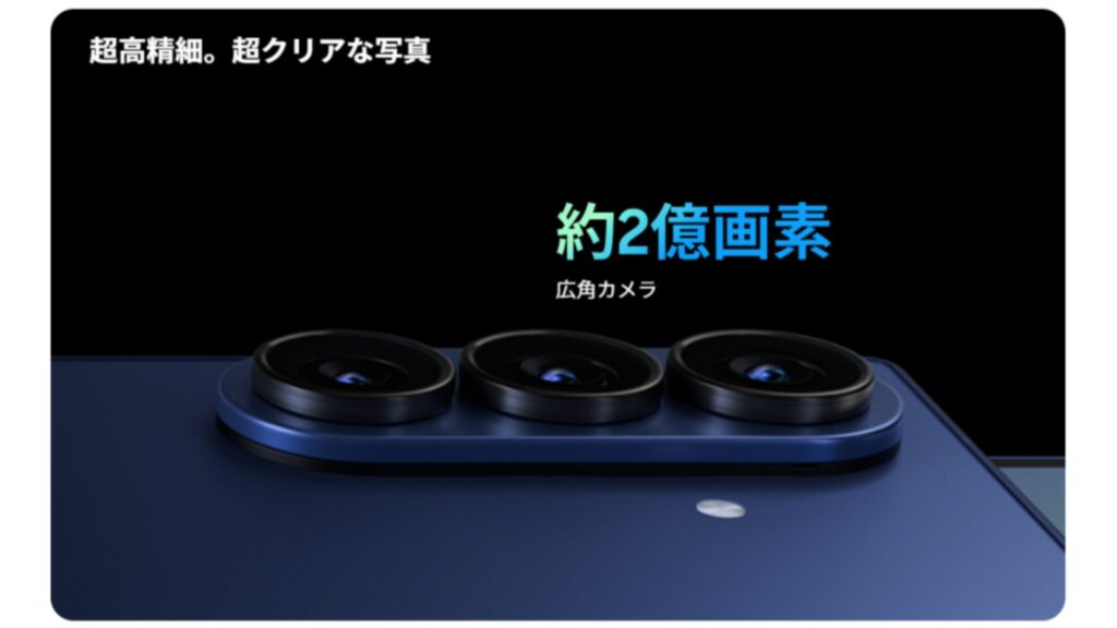 3. 2億画素カメラによる「プロ級の描写力」