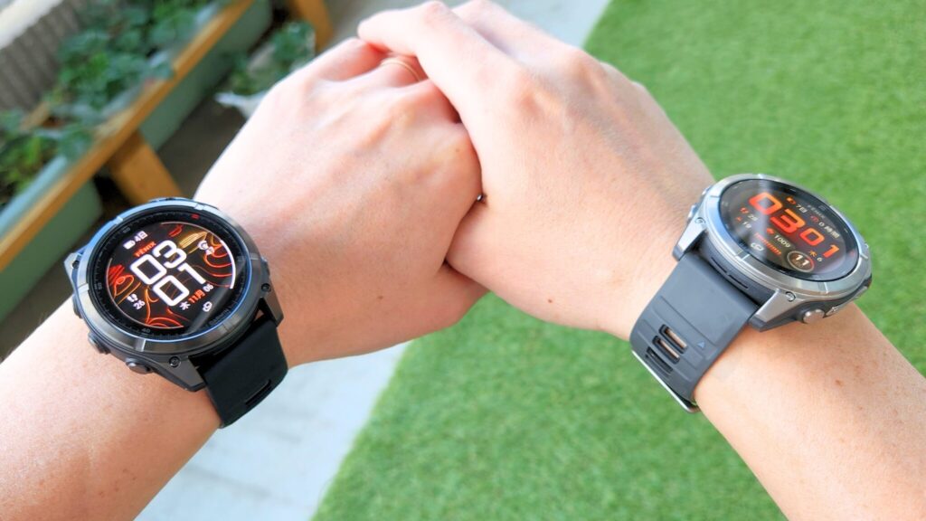 fēnix 8 Pro MicroLED と AMOLED の違い