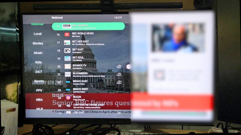 アメリカのTV番組