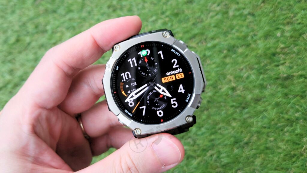 Amazfit T-Rex Ultra 2 の外観デザイン