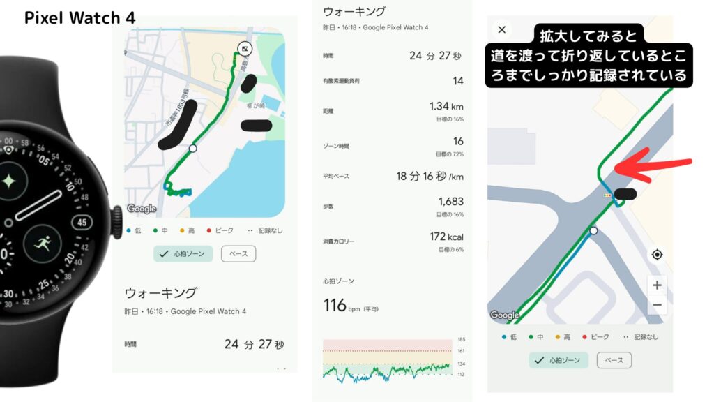 高精度の GPS トラッキング