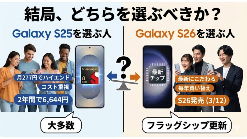 結局、どちらを選ぶべきか