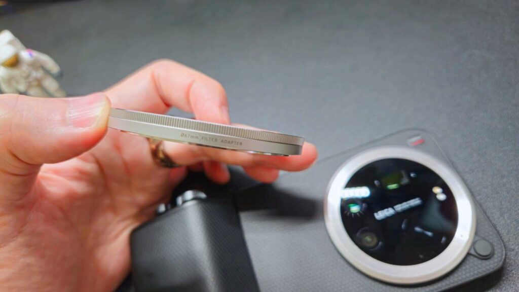 ④ 67mmフィルター対応で表現の幅が広がる