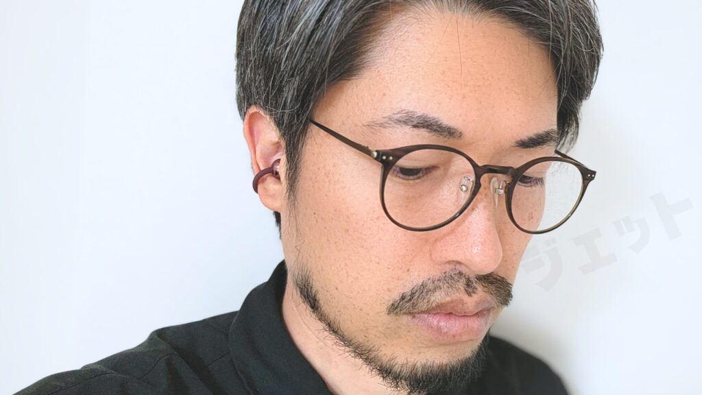HUAWEI FreeClip 2 の装着感