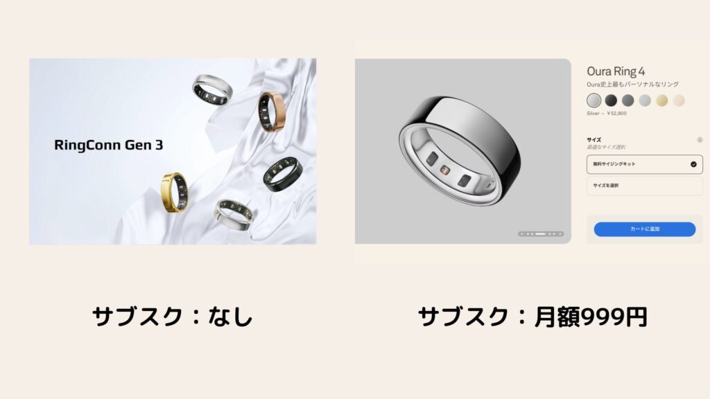 サブスクなし
